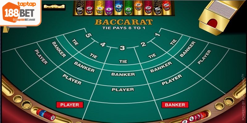 Martingale được biết là chiến thuật phổ biến trong cách đánh Baccarat 188BET