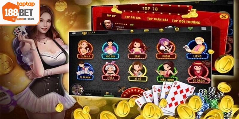 Game đánh bài online mang đến trải nghiệm giải trí hấp dẫn cho bet thủ 188BET
