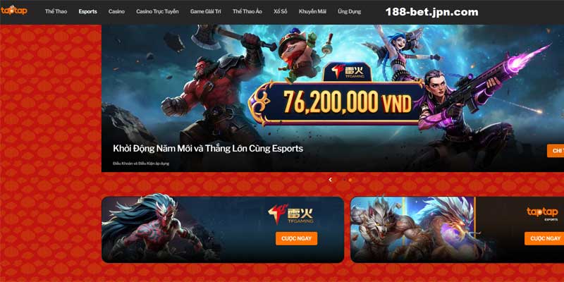 Trò chơi cá cược 188bet